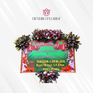 Bunga Papan Wedding