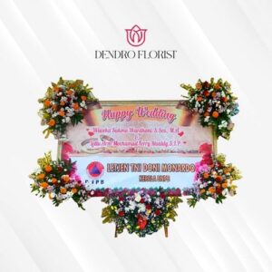 Bunga Papan Wedding