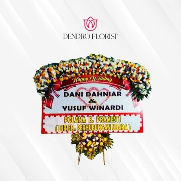 Bunga Papan Wedding